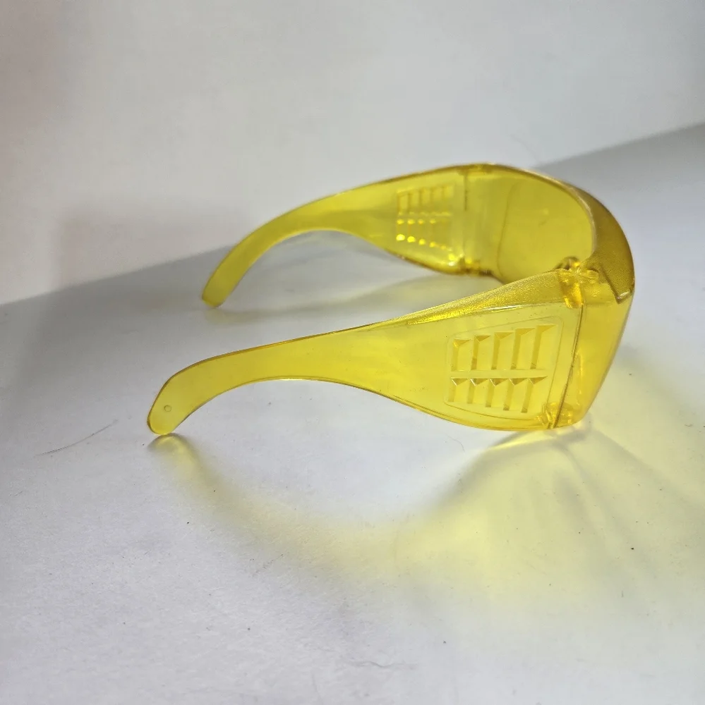 Yellow Chunky Safety Glasses